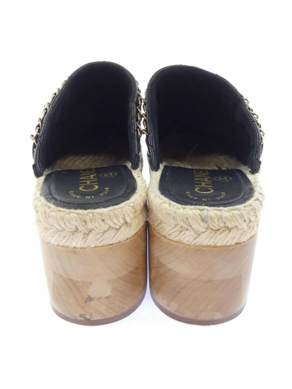 Chanel Sandals Black